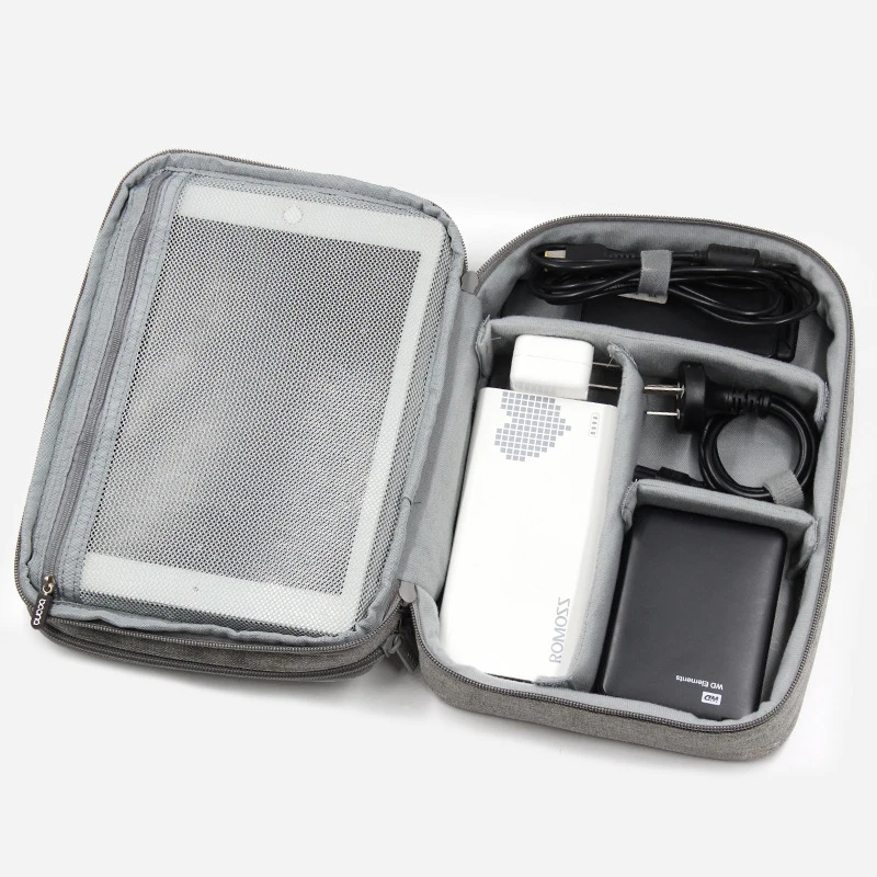 Многофункционална цифрова чанта за съхранение на TUUTH, USB-кабел за предаване на данни, кабели за слушалки, писалка, Банка Захранване, Организатор, преносим пътен комплект, калъф0