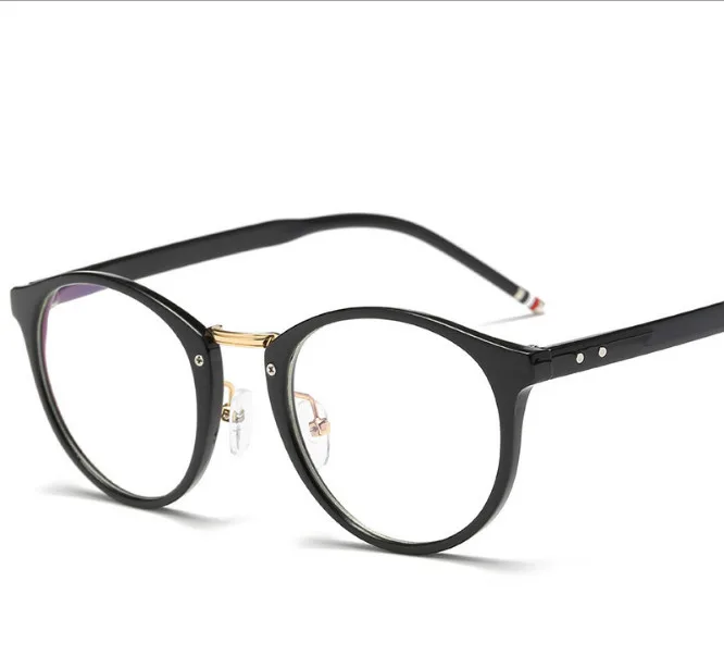 Eyesilove женски ацетатные оптични очила в рамки с пълна рамки, кръгли обикновена очила, рамки за очила при късогледство, компютърни очила0