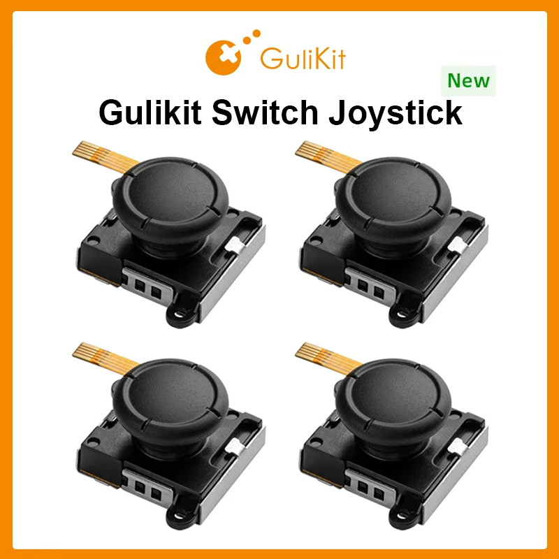 Джойстик Gulikit сензор с ефект на Хол NS40 за JoyCon control Взаимозаменяеми джойстик за Nintendo Switch OLED Аксесоари за ремонт0