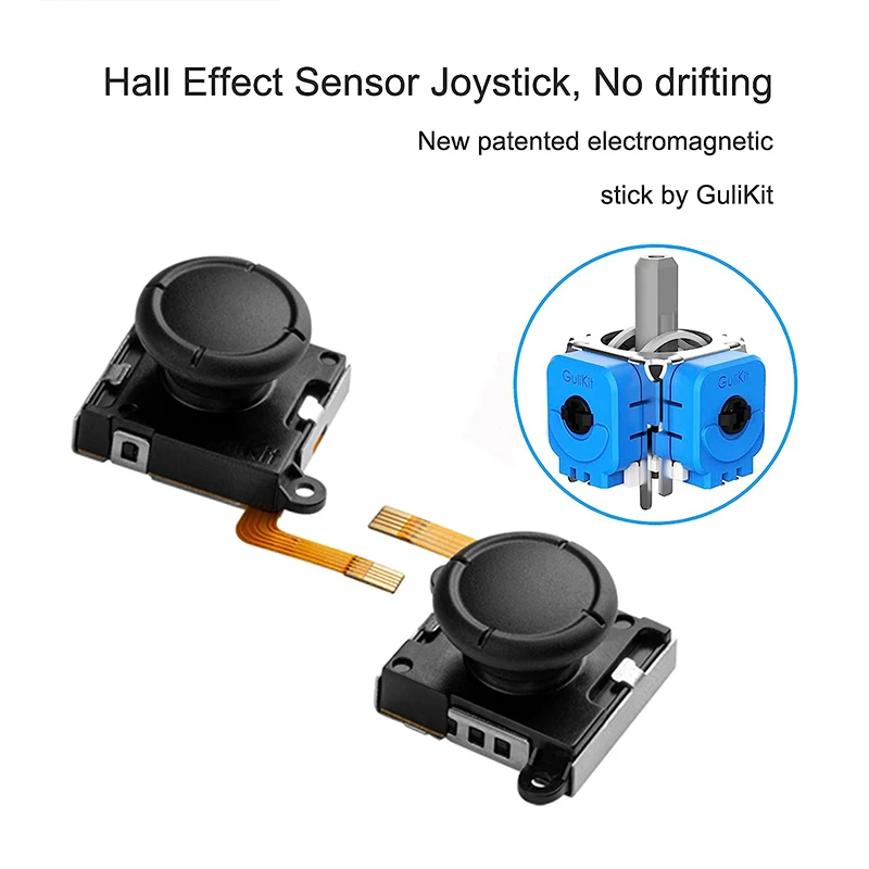 Джойстик Gulikit сензор с ефект на Хол NS40 за JoyCon control Взаимозаменяеми джойстик за Nintendo Switch OLED Аксесоари за ремонт2