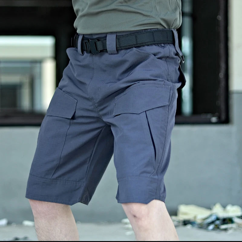 Мъжки летни бързо съхнещи къси панталони, тактически панталони-карго с множество джобове, мъжки износоустойчиви панталони Tactic, ежедневни риболов на открито1