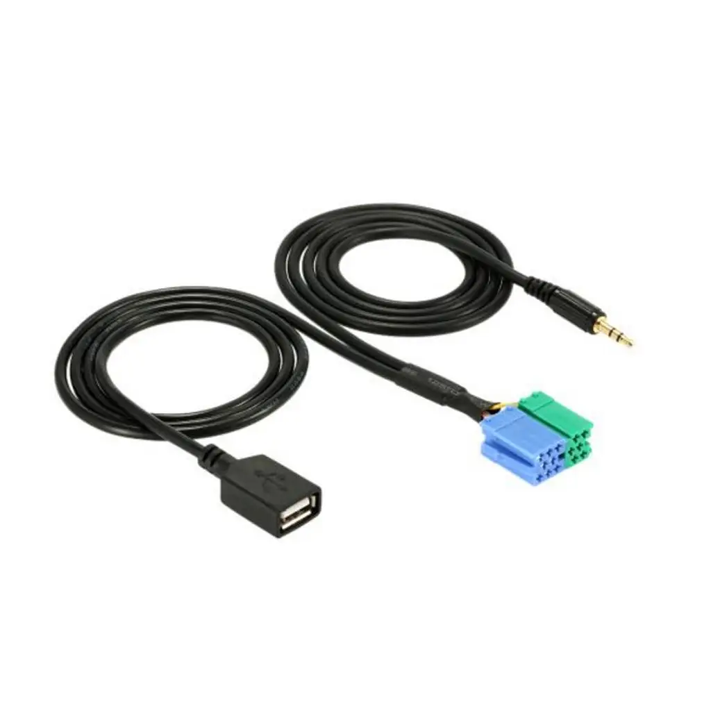 Универсален аудио жак 3,5 Jack 1 M USB кабел адаптер за Sportage Hyundai3