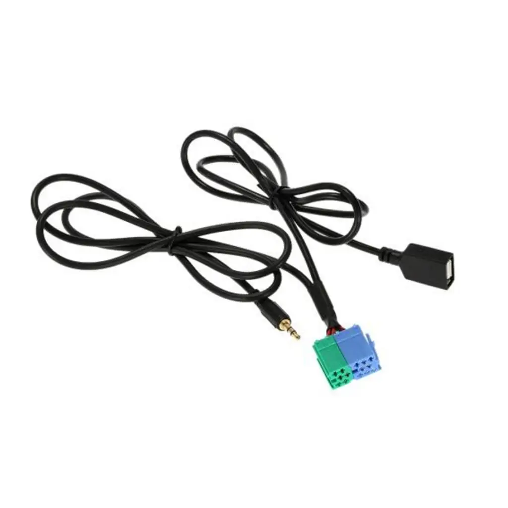 Универсален аудио жак 3,5 Jack 1 M USB кабел адаптер за Sportage Hyundai4