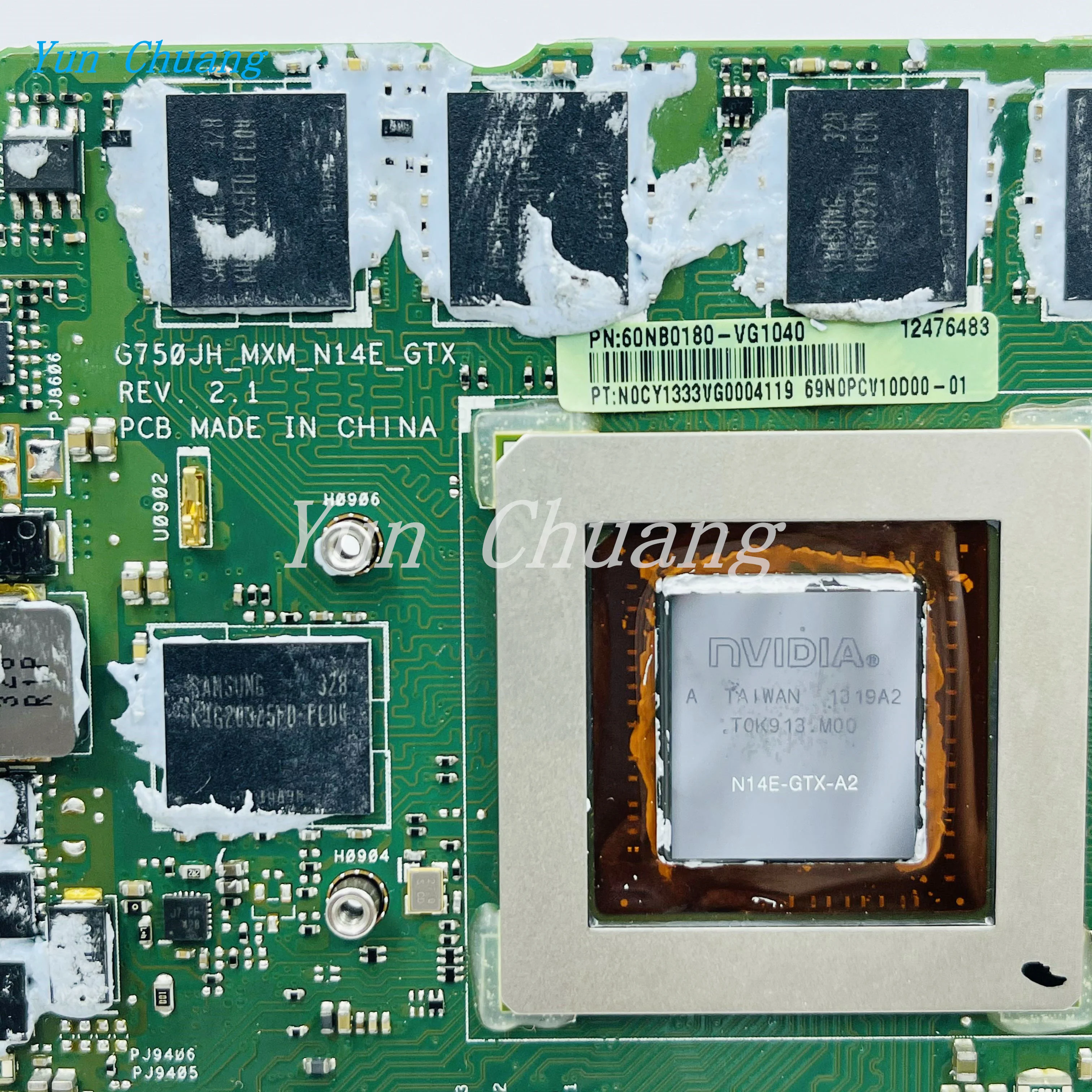 Лаптоп Asus ROG G750JH-BL карта G750J G750JH N14E-GTX-A2 GeForce GTX 780M 4 GB VGA Графична карта Видеокарта 60NB0180-VG10402