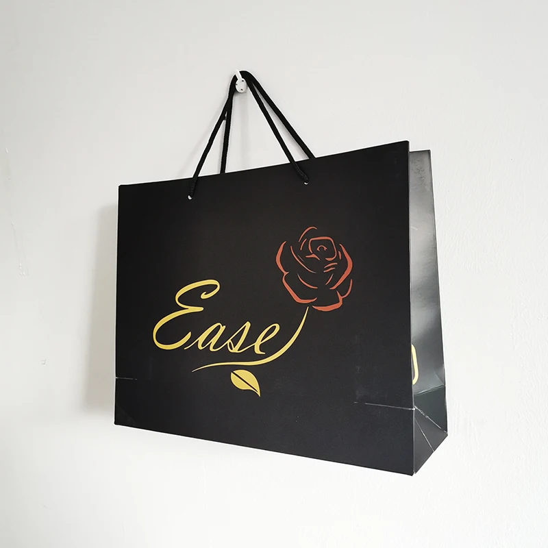 Продажбите на едро 500 бр./лот, Индивидуални Торбички за Пазаруване с Логото, Елегантна и Красива Множество Хартиена Чанта-Тоут за Бутикови Модни Подаръци4