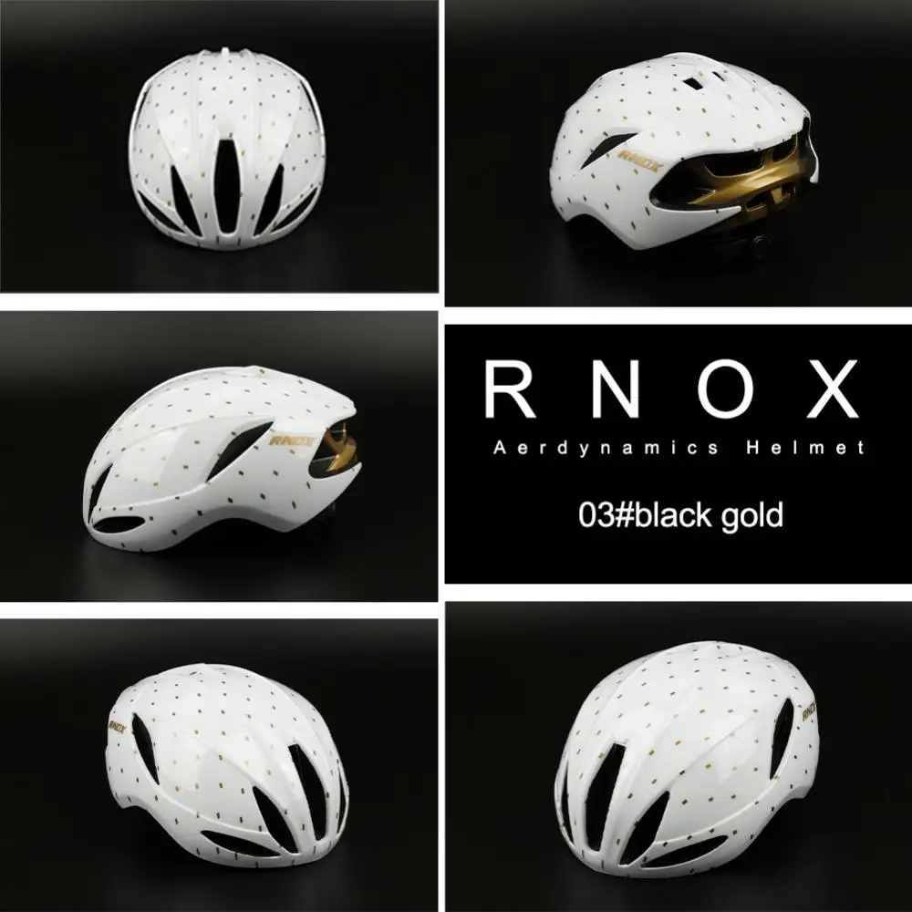 Велосипеден шлем RNOX Скоростни пневматични Състезателни Пътя на велосипедни Каски за унисекс Екипировка Велосипеден шлем за триатлон TT Time Trial3