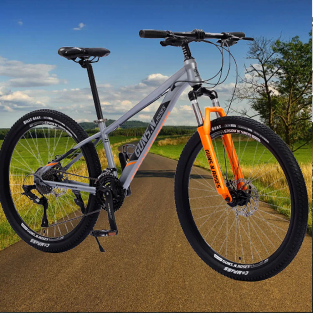 26 инчов велосипед от въглеродна Стомана Луксозен амортисьор скорост Планински шоссейный под наем Цвят по избор1