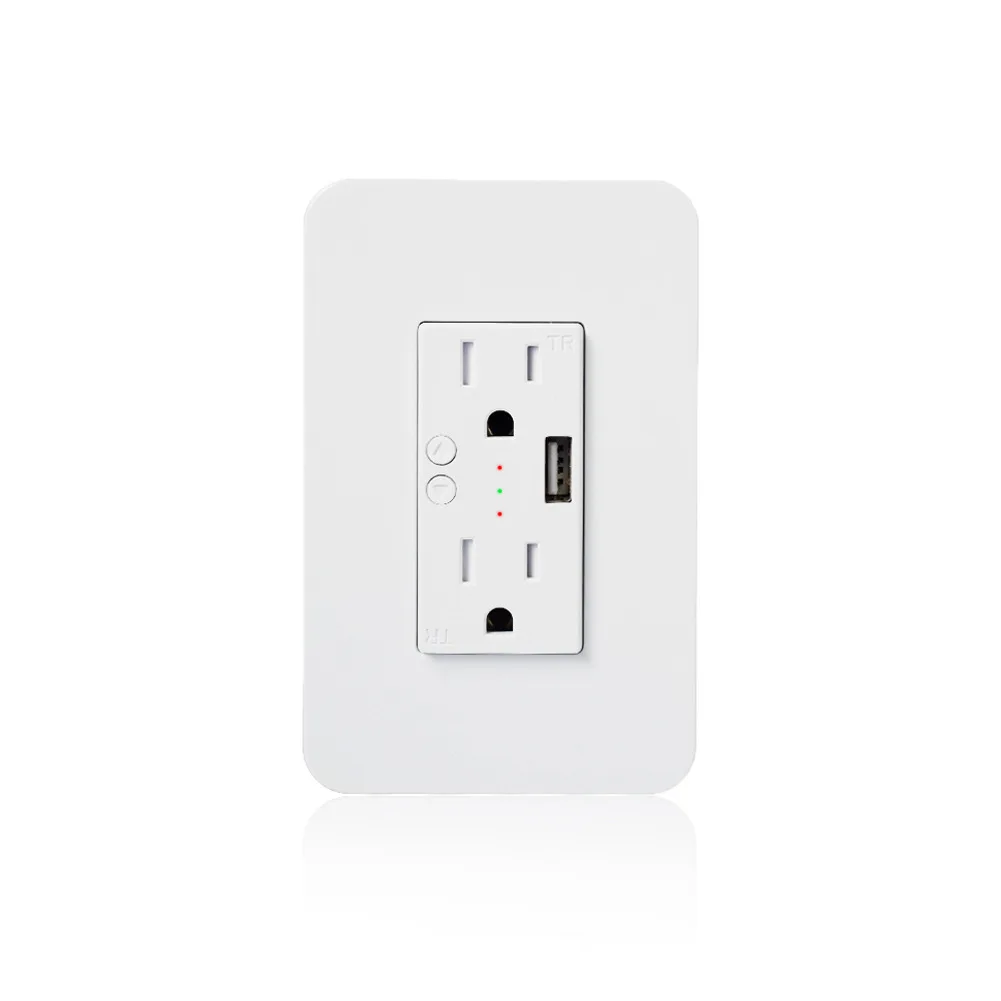 Приложението Smart wall socket 120 с дистанционно управление по време на USB partition control умна домашна контакт0