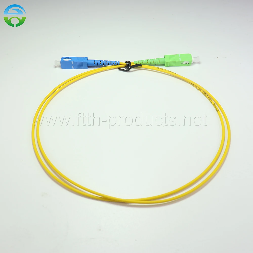 10 бр. пластир кабел SC/APC, SC/UPC SM Simplex G652D ХАЛОГЕННИ SX 2.00