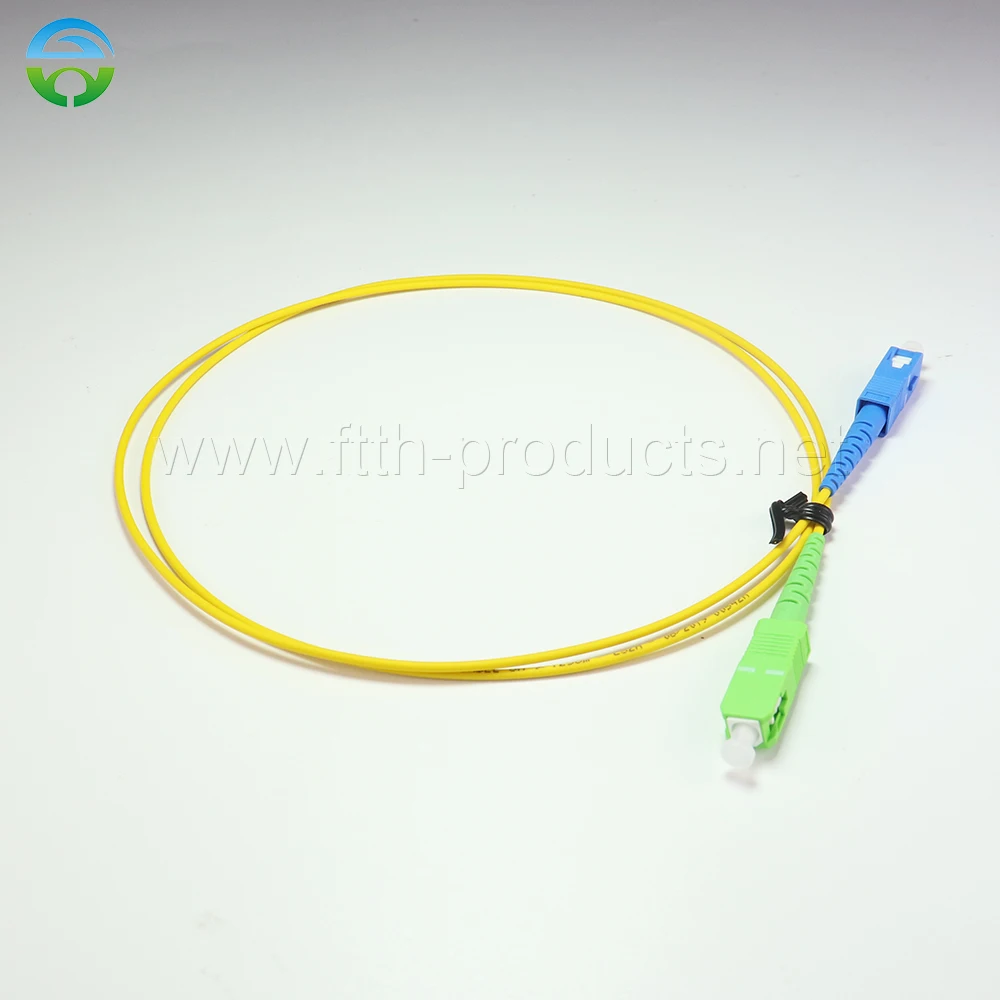 10 бр. пластир кабел SC/APC, SC/UPC SM Simplex G652D ХАЛОГЕННИ SX 2.01