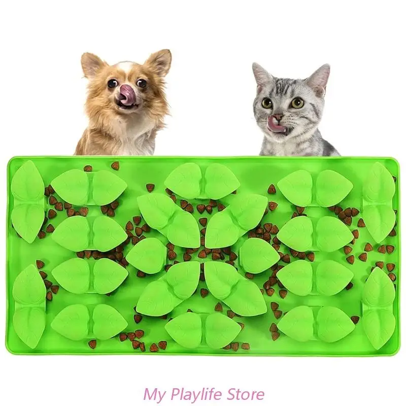 Играчка за нюхания кучета, Одеяло, за да се раздадат лакомство за кучета, силиконова играчка за дъвчене за домашни любимци, което намалява скука, Предотвращающая затлъстяването0