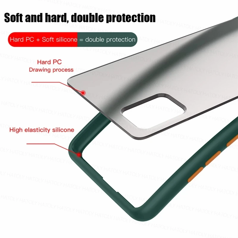Основно За OnePlus 11 5G Калъф OnePlus 11 10R 10T 10 Pro 5G Калъф Матиран устойчив на удари PC TPU Силиконов Защитен Калъф за задната част на телефона4