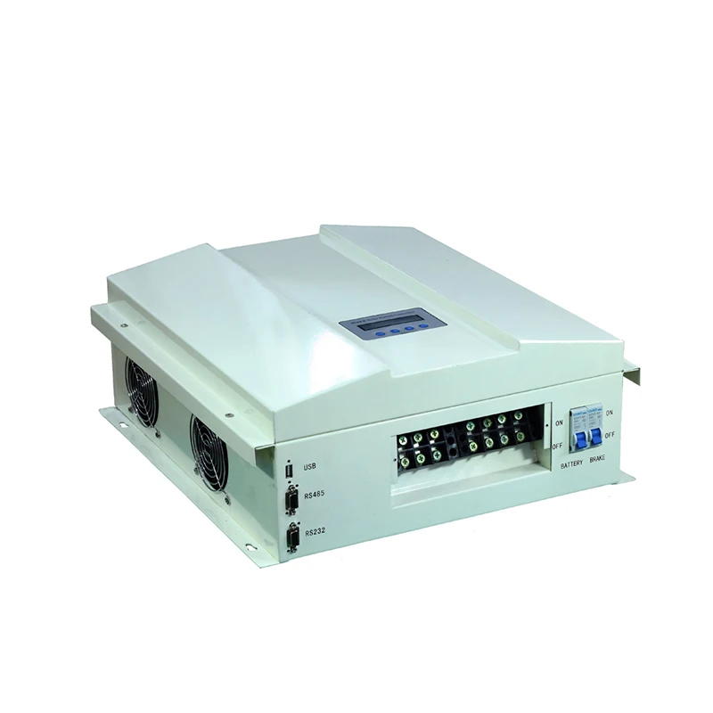 48/96 Ветро-Слънчева Хибриден Контролер Ветрогенератора с LCD дисплей с Функция за зареждане на интелектуална MPPT Buck-Boost 2 кВт3