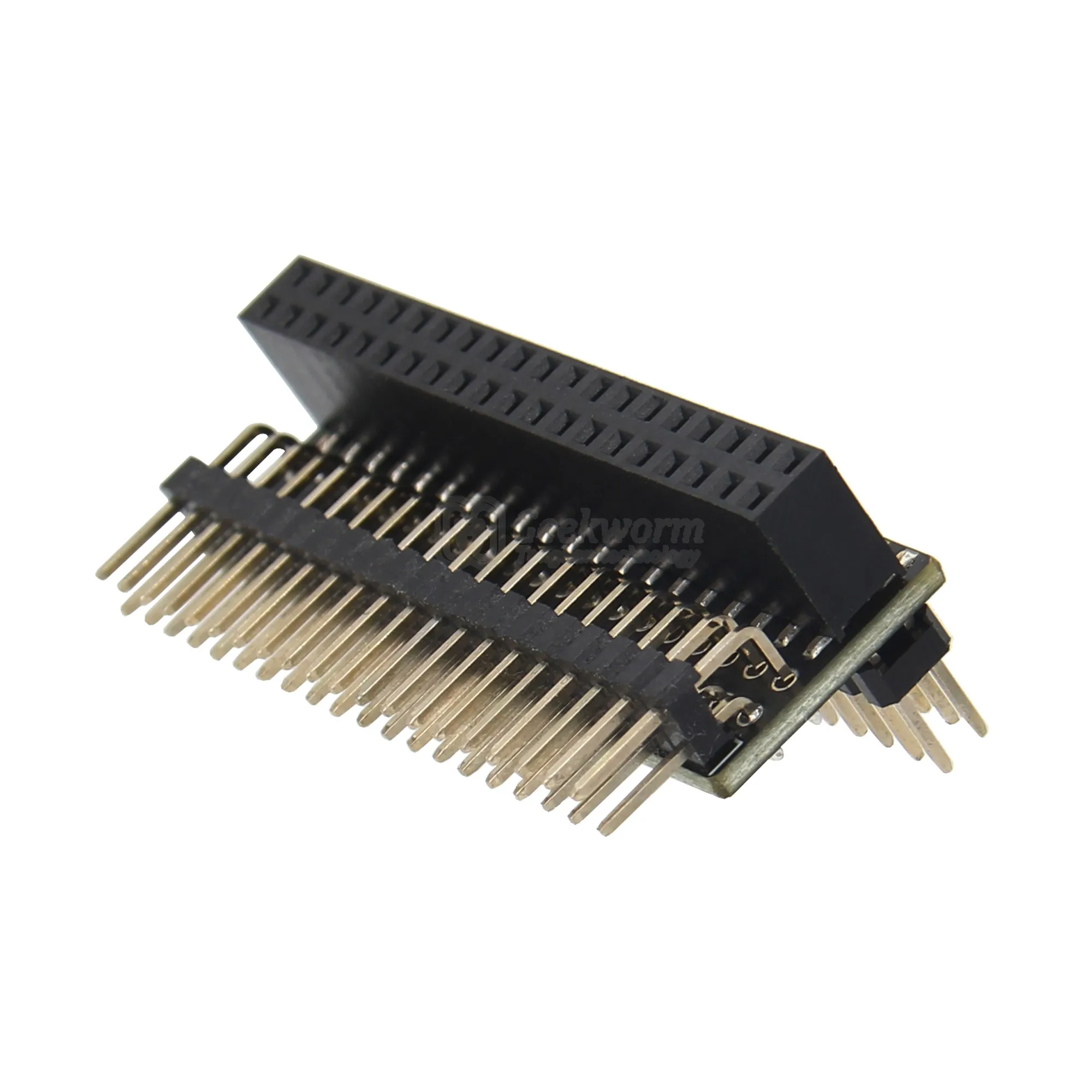 Geekworm GPIO Extension Header (G341)/Такса адаптер GPIO edge с 40 на контакти от 1 до 2 за Raspberry Pi 4B/ 3Б +/ 3Б/ Zero W/ Zero3