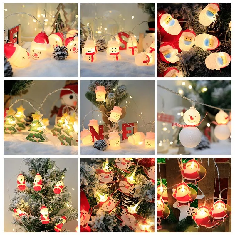 Led снежен човек, Коледна елха, led венец, Коледна украса за дома, страхотна светлина, коледен орнамент, Натальный Нова година0