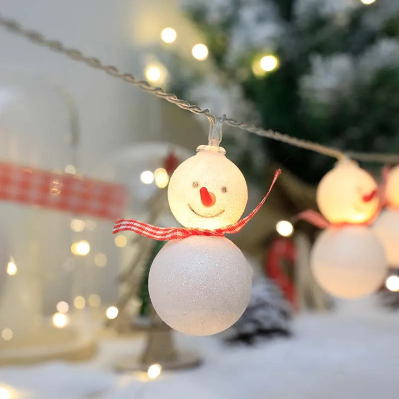 Led снежен човек, Коледна елха, led венец, Коледна украса за дома, страхотна светлина, коледен орнамент, Натальный Нова година1