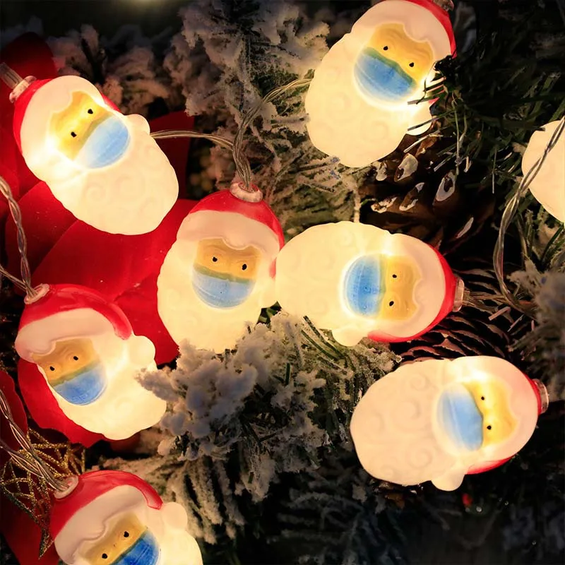 Led снежен човек, Коледна елха, led венец, Коледна украса за дома, страхотна светлина, коледен орнамент, Натальный Нова година4