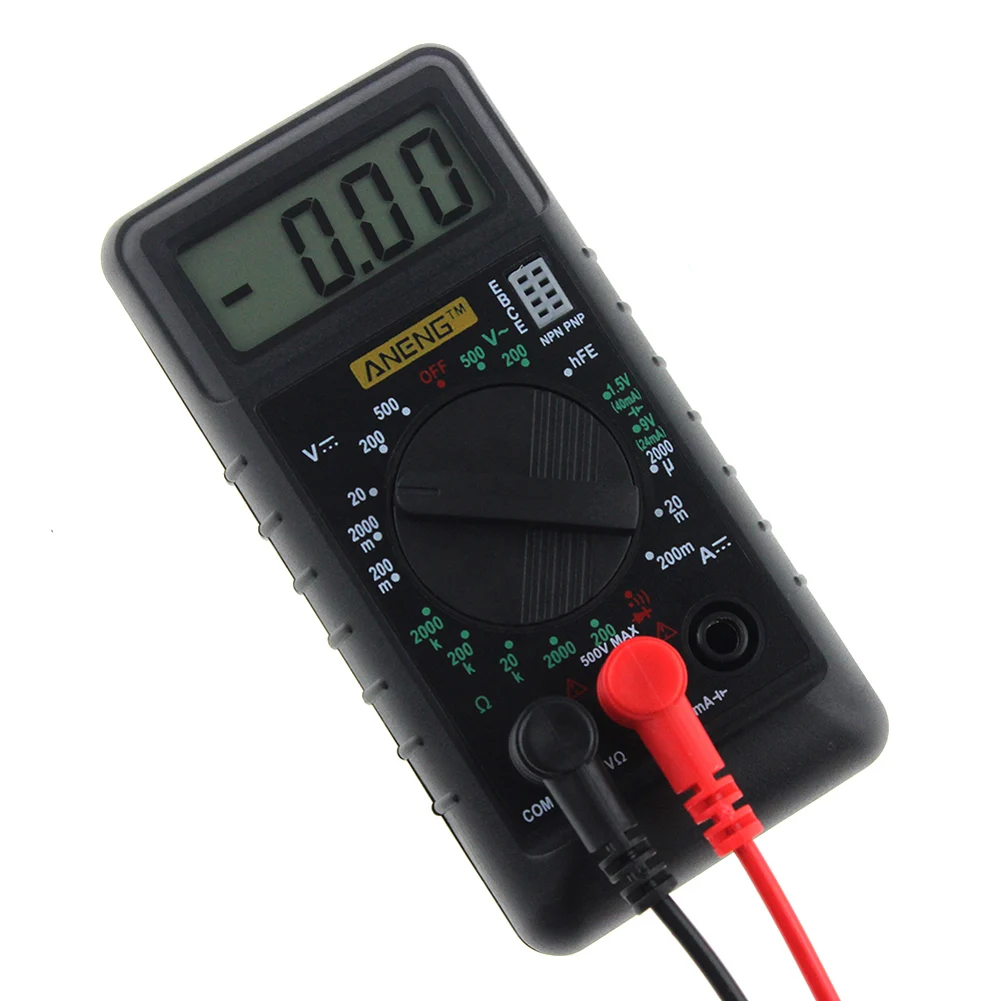 Мини-мултицет, измерване на ac/dc, среднеквадратичный преносим мултицет, машина за висока точност индикатор за ниско ниво на зареждане на батерията за консумативи електрозахранване3