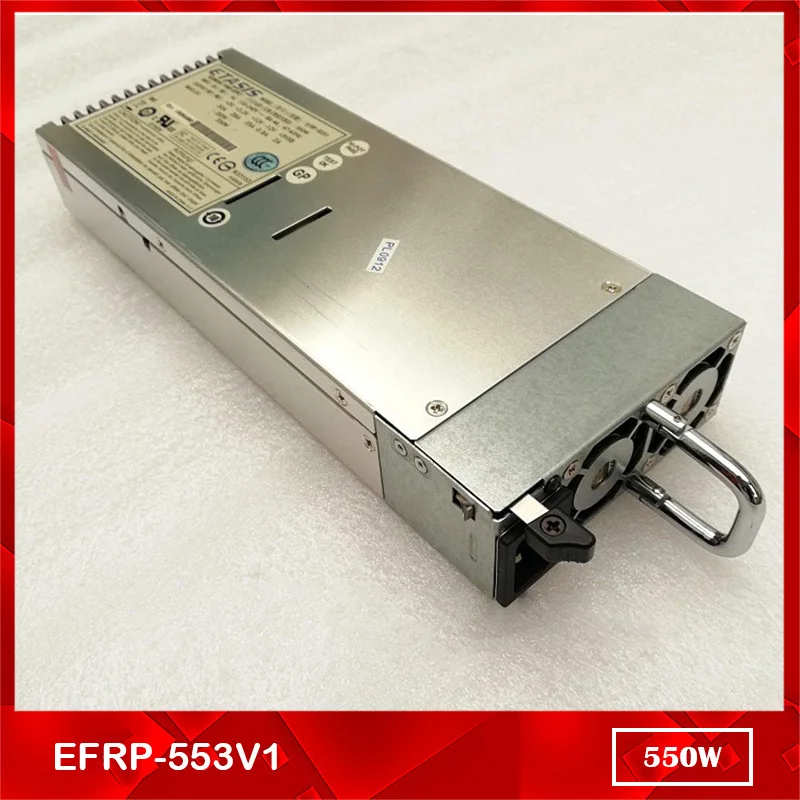 Сървър захранване EFRP-553V1 мощност 550 W, тествана, преди да изпратите.0