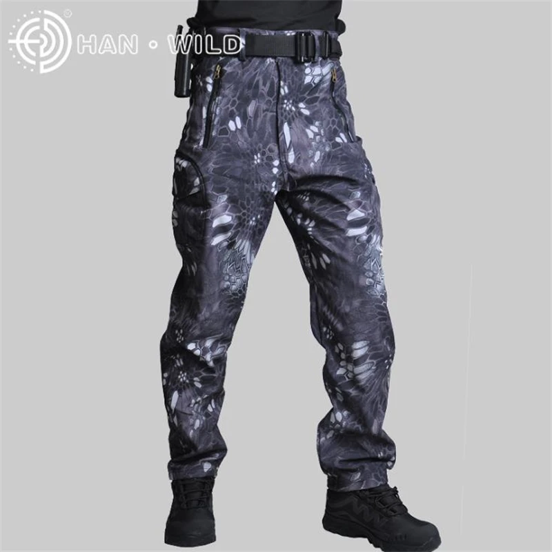 Мъжки улични панталони-карго, мъжки износоустойчиви военни тактически панталони, водоустойчив бойни панталони, dr. ловни панталони, камуфляжные джоггеры0