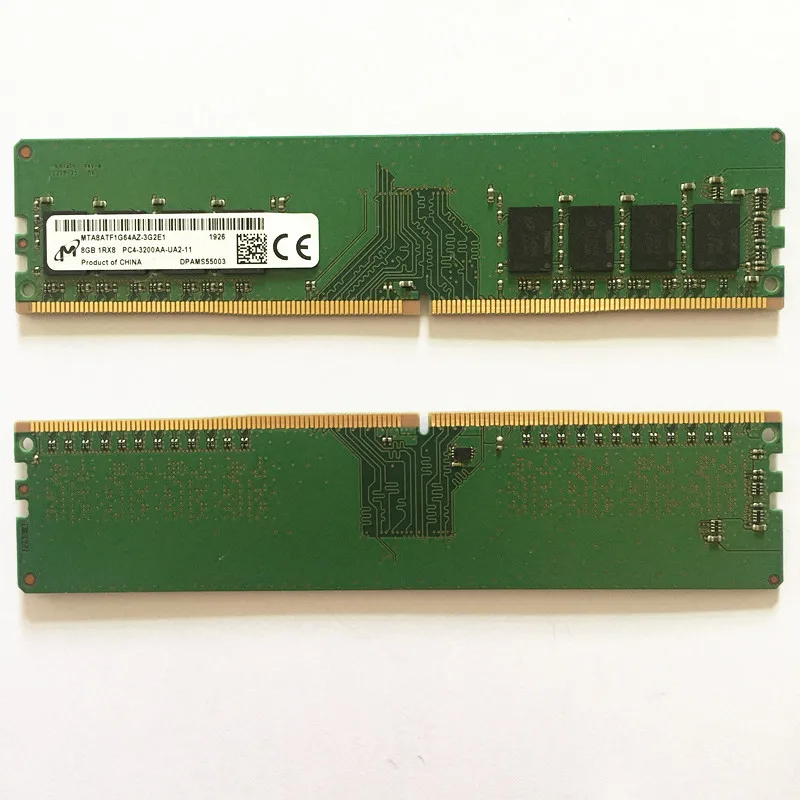 Десктоп оперативна памет Micron ключова ddr4 8gb 3200 Mhz memoria DDR4 8GB 1RX8 PC4-3200AA-UA2-11 DDR4 8GB 3200 настолни RAM памет1
