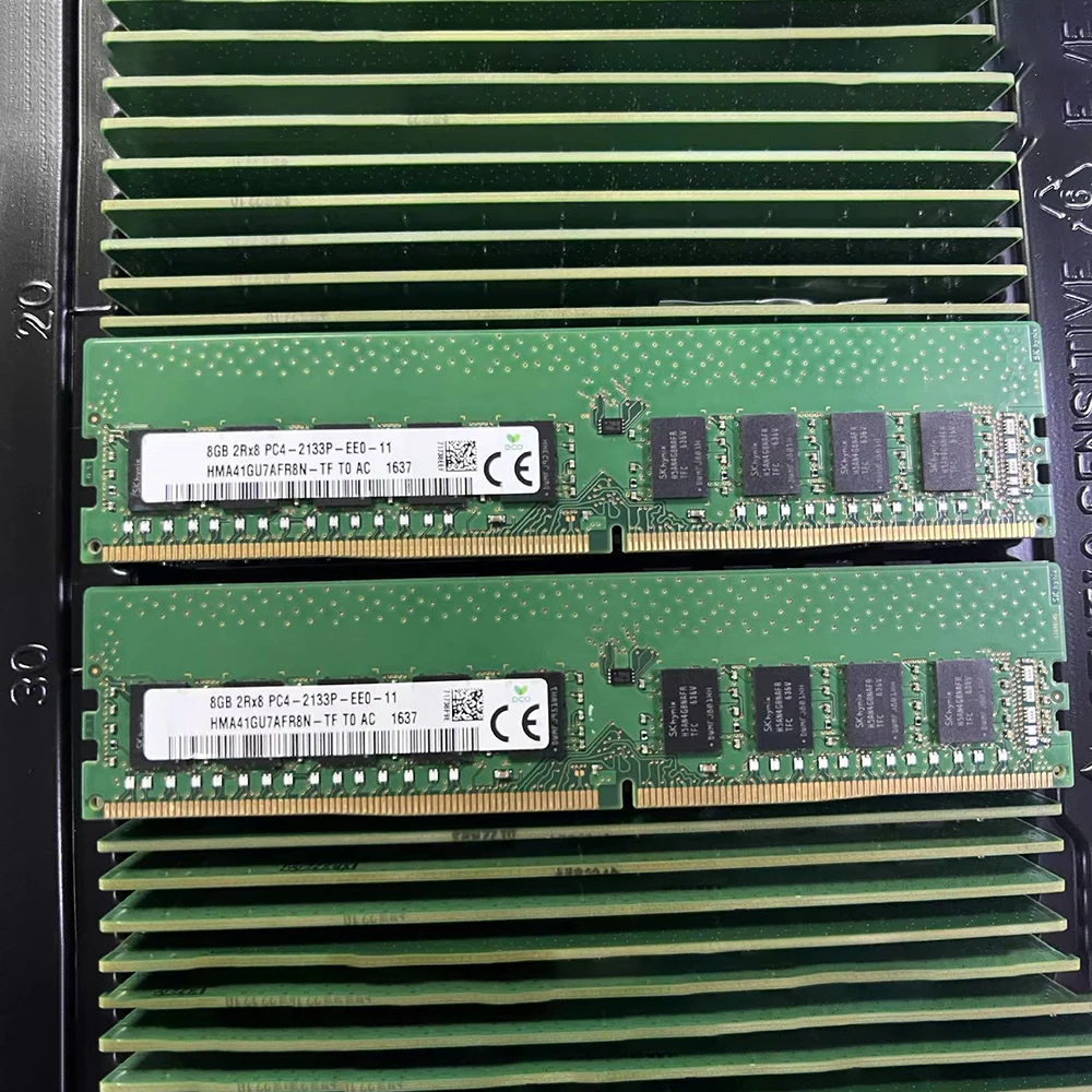 1БР 8G 2R × 8 PC4-2133P DDR4 pure ECC За сървър памет SKhynix HMA41GU7AFR8N-TF1