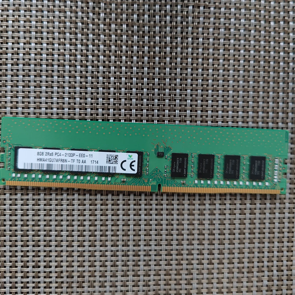 1БР 8G 2R × 8 PC4-2133P DDR4 pure ECC За сървър памет SKhynix HMA41GU7AFR8N-TF2