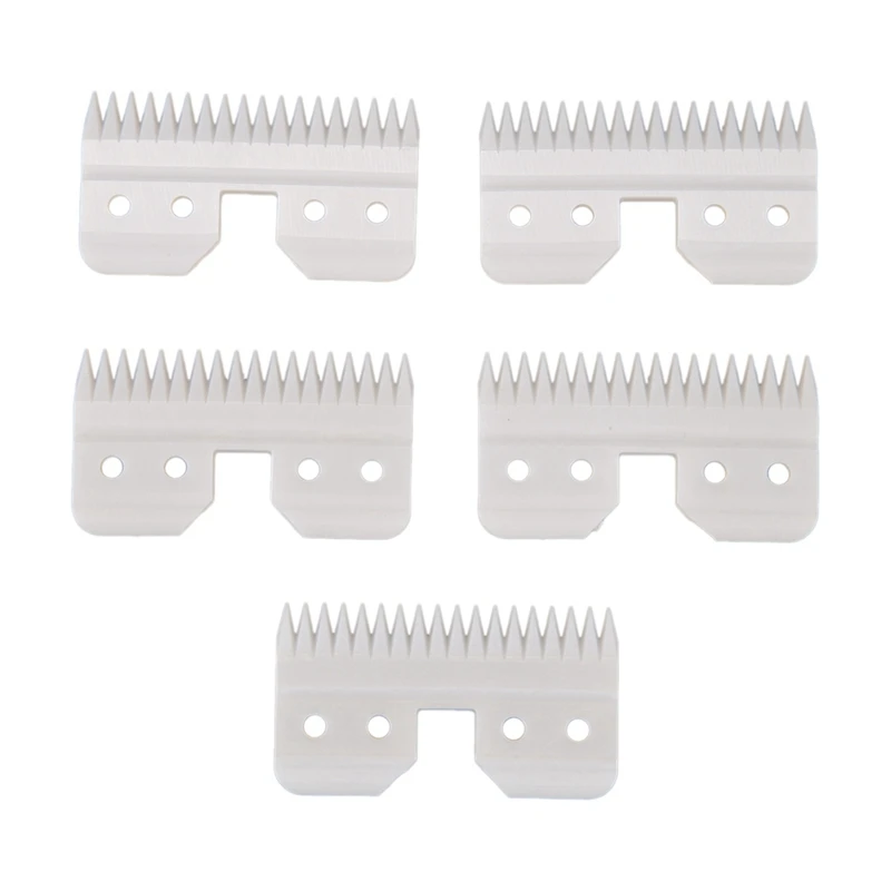 18 зъбите 20 бр/лот, керамично движещ се острие за подстригване на домашни любимци, стандартен размер на диска A5 и здрав0