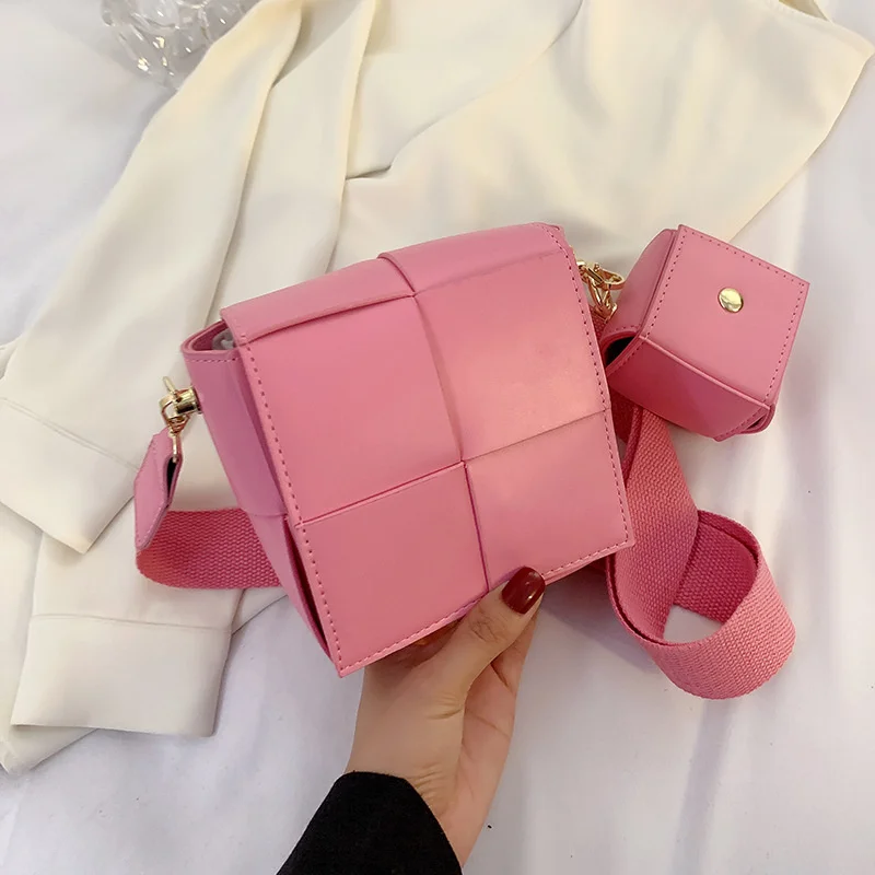 Мини чанта във формата на кутия, бочкообразная чанта 2022, Лятна новост, дамски чанти-кофа от изкуствена кожа, дамски дизайнерска чанта през рамо4