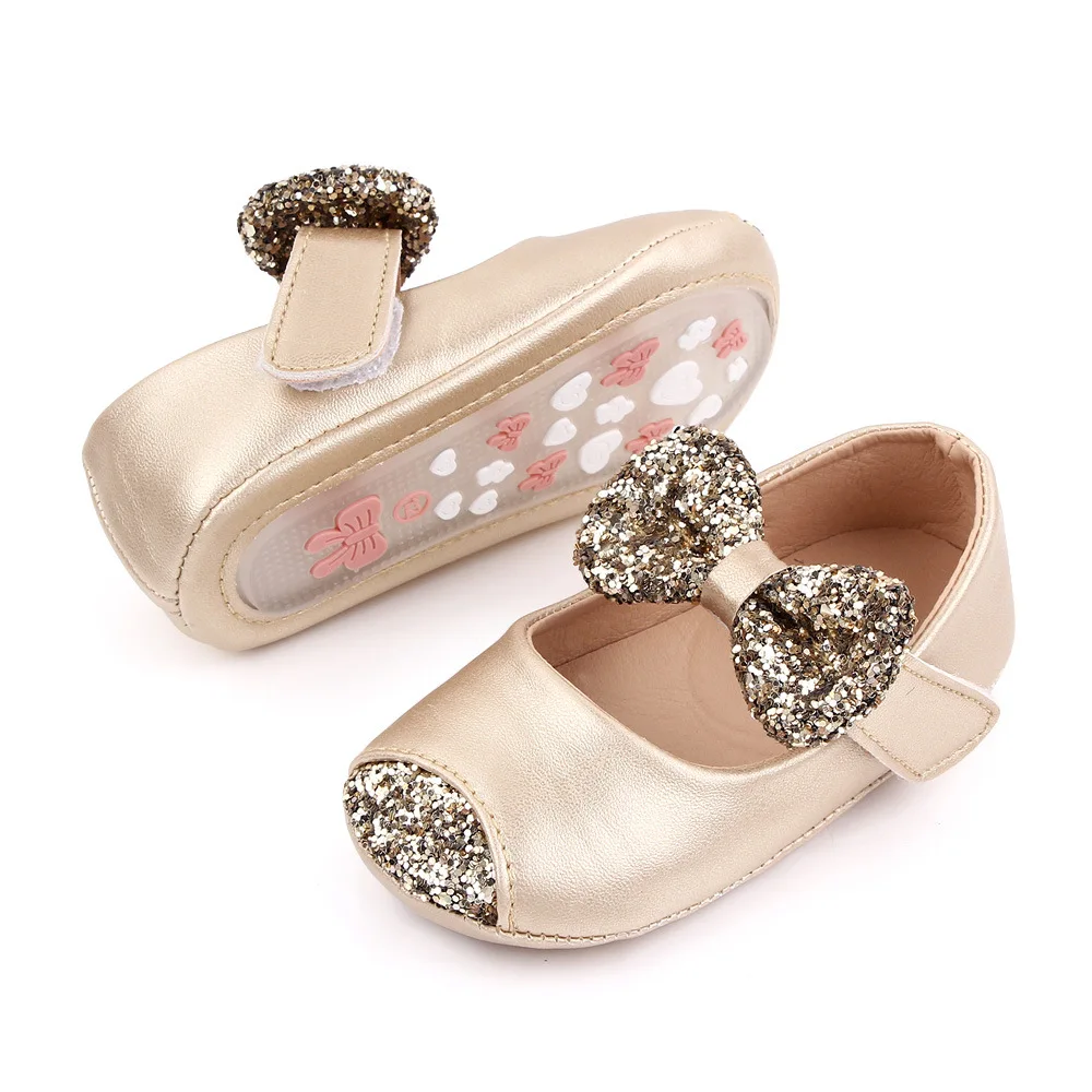 Обувки за малки момичета, устойчива на плъзгане обувки за новородени, кожени обувки принцеси за момичета, обувки за деца, бебешки стоки Zapatos Bebe2