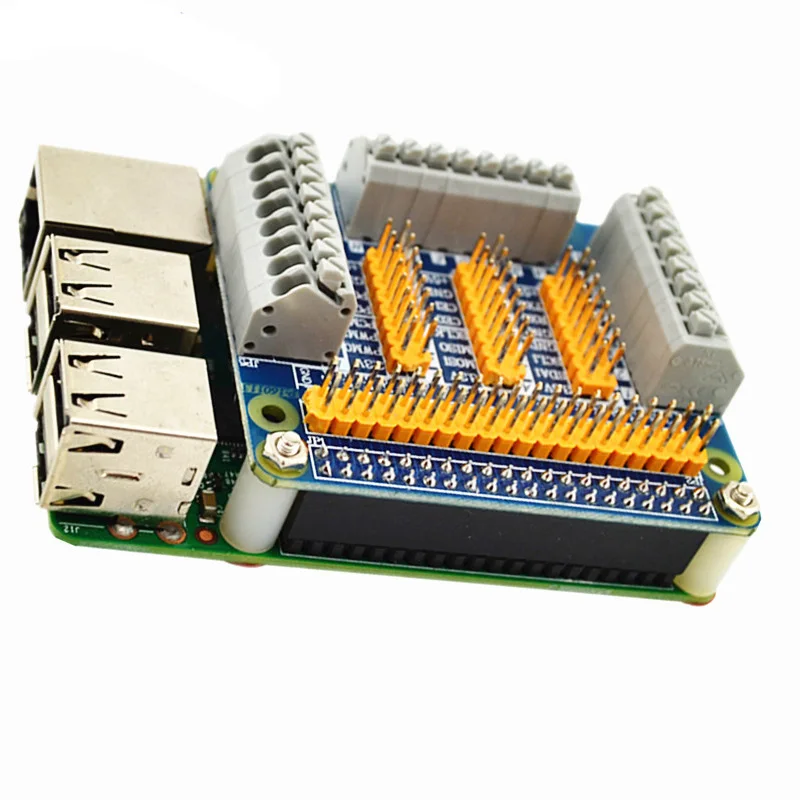 Висококачествена такса за разширяване на Raspberry Pi Model 3 B GPIO богат на функции преходна плоча за Orange Pi Raspberry Pi 20