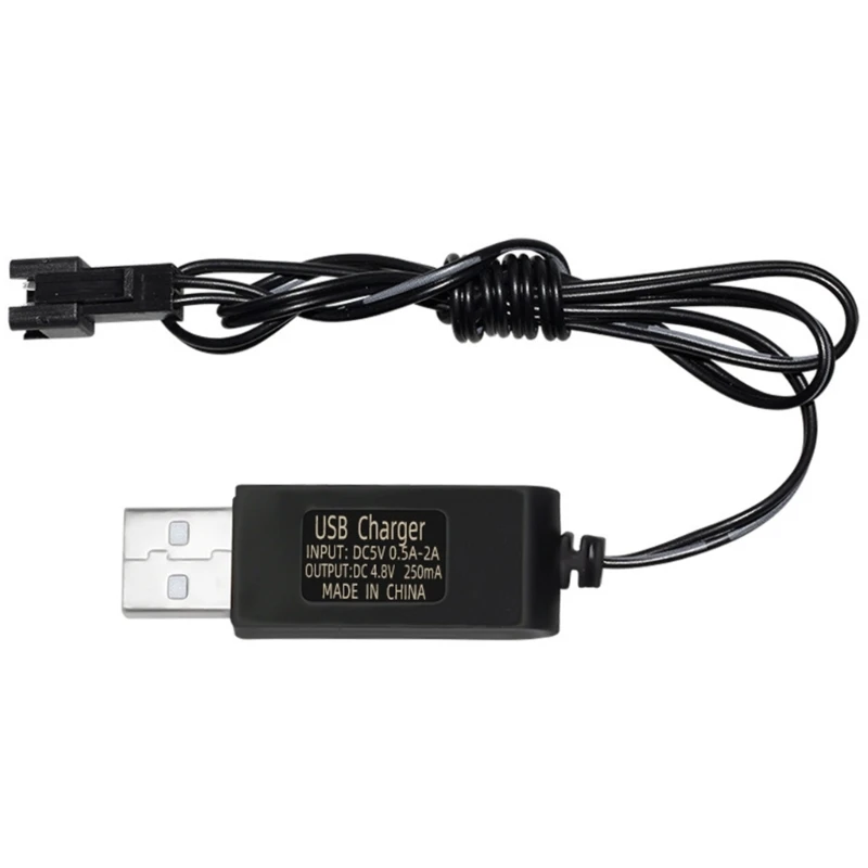 Кабел за зареждане на Батерията USB зарядно устройство за NiCd NiMH батерии SM2P штекерный адаптер 4,8 На 250 ma на Изход Играчки за кола0