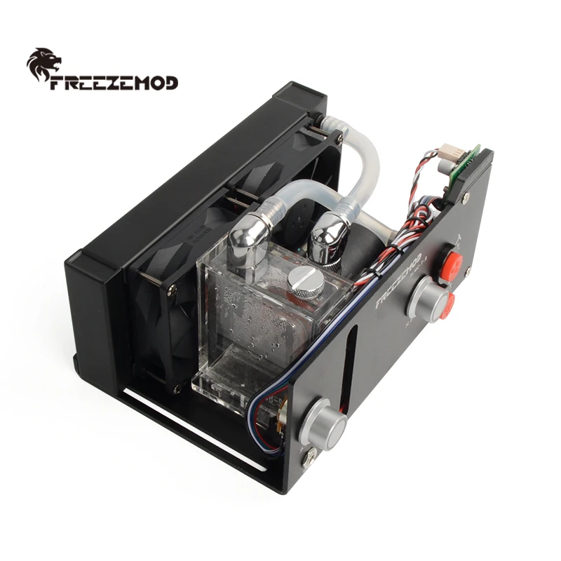 Индустриален чилър вода FREEZEMOD, регулируеми по скорост на модул за отвеждане на топлината, медицински козметичен дрон, dual fan. SLMZ-T-S1