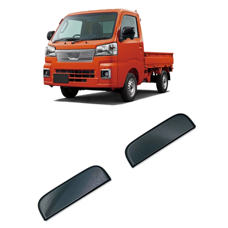 За Daihatsu Hijet Truck 2022 + Декорация на рамката външна странична дръжката на вратата на колата лъскаво черен3
