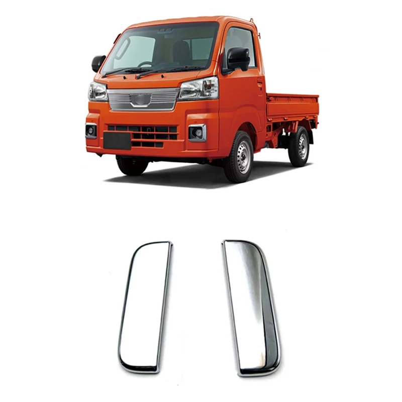 За Daihatsu Hijet Truck 2022 + Декорация на рамката външна странична дръжката на вратата на колата лъскаво черен5