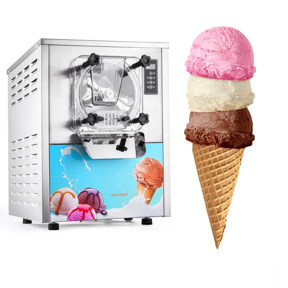 Машина за производство на мек Сладолед Ice Maker 16-20 л/ Ч, Търговска машина за производство на лед с мощност 1400 W, за Барове, кафенета, магазини, чай с мляко, Лесна работа4