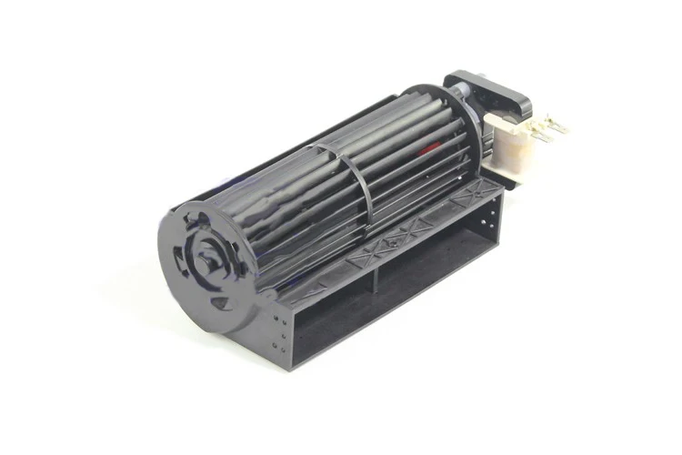 Напречен фен Пластмасов сачмен вентилатор променлив ток от напречно на потока Безшумен вентилатор с голям обем на ac 220 В2