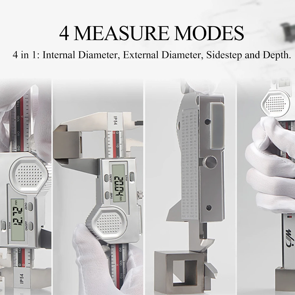 Икономичните цифрови calipers paquimetro Штангенциркуль с нониусом Многофункционален линейчатый микрометър Индустриален инструмент за измерване led дисплей2