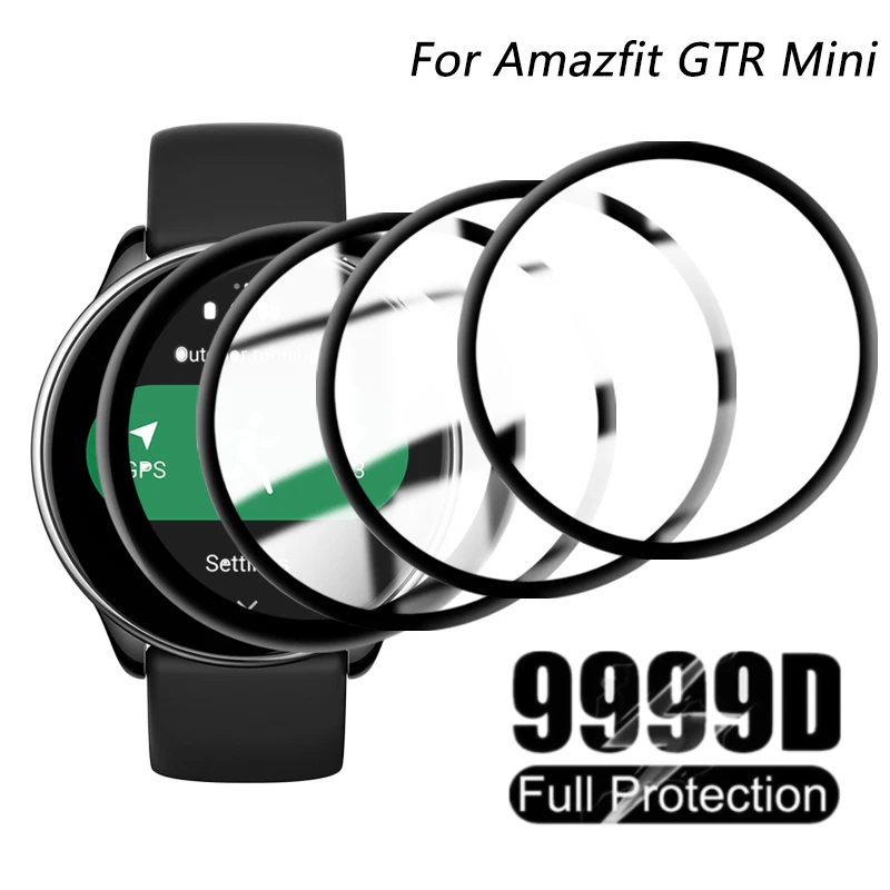 За Amazfit GTR Mini защитно фолио за екран на смарт часа Мека покриване на екрана за Huami Amazfit GTR Mini не закалено стъкло0