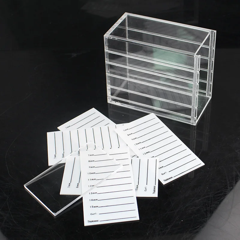 Прозрачна Акрилна Кутия за съхранение на присадени на миглите, многослоен кутия, обеци, Колие, Органични витрина за бижута1