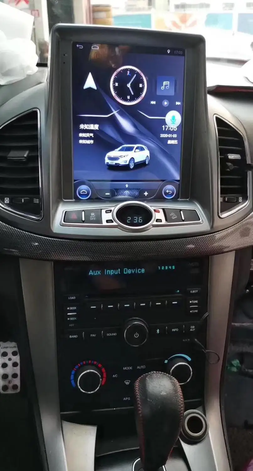 ZOYOSKII Android 10 Вертикален екран в стил Tesla автомобилен GPS навигация мултимедиен Радио аудио плейър за Chevrolet Captiva 2012-20171