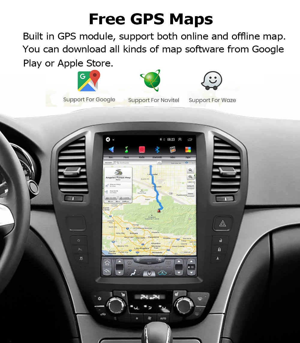 ZOYOSKII Android 10 Вертикален екран в стил Tesla автомобилен GPS навигация мултимедиен Радио аудио плейър за Chevrolet Captiva 2012-20173