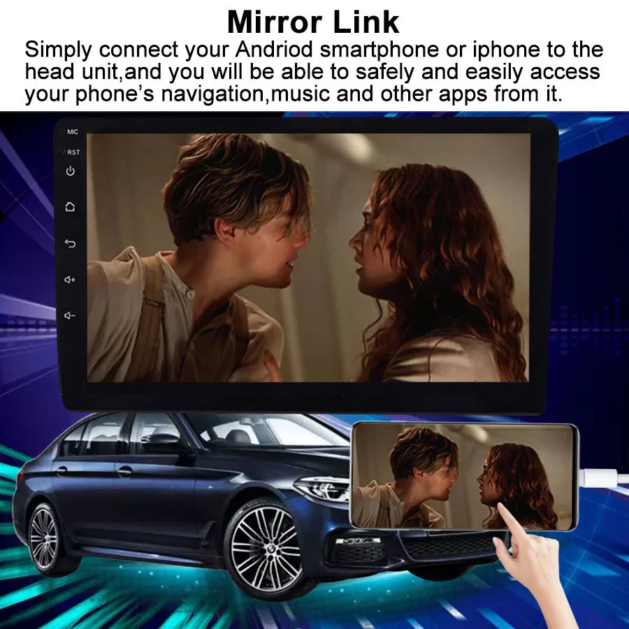 10-инчов Автомобилен Радиоприемник За Honda CIVIC 2016-2021 Android Auto Автомобилен Мултимедиен Плейър GPS Навигация Carplay WIFI 4G DVD Главното устройство2