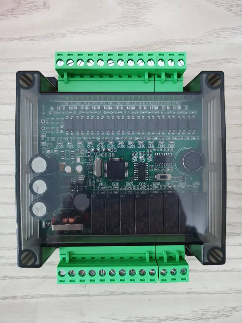 Програмируем контролер FX2N-20MR промишлена панел за управление с PLC (B)0