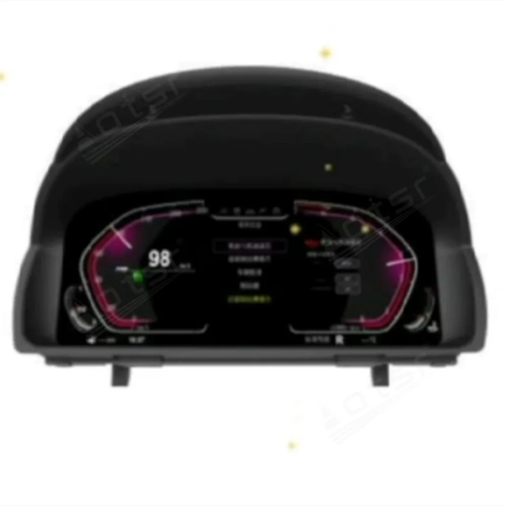 За BMW X1 E84 E87 Android Автомобилният Цифров Клъстер LCD табло Инструмент Виртуална Панел на Кабината богат на функции за измерване на Скоростта2