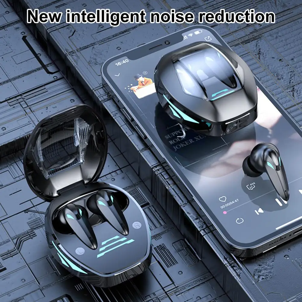 1 Комплект Безжични слушалки TG09 С ниска латентност в играта, Страхотно възпроизвеждане на музика, Универсални Bluetooth-съвместими слушалки в ушите 5.3 9D стерео2