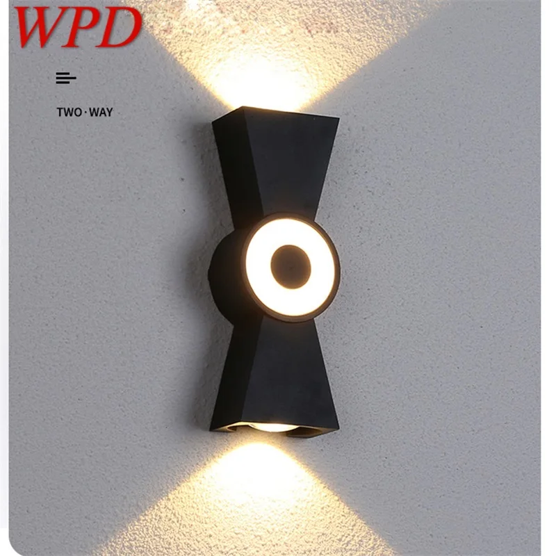 WPD Модерен стенен лампа, стенни лампи, алуминиев led монтиран на стената лампа, творчески декоративна лампа за прикроватной нощни шкафчета, всекидневна, веранда, коридор0