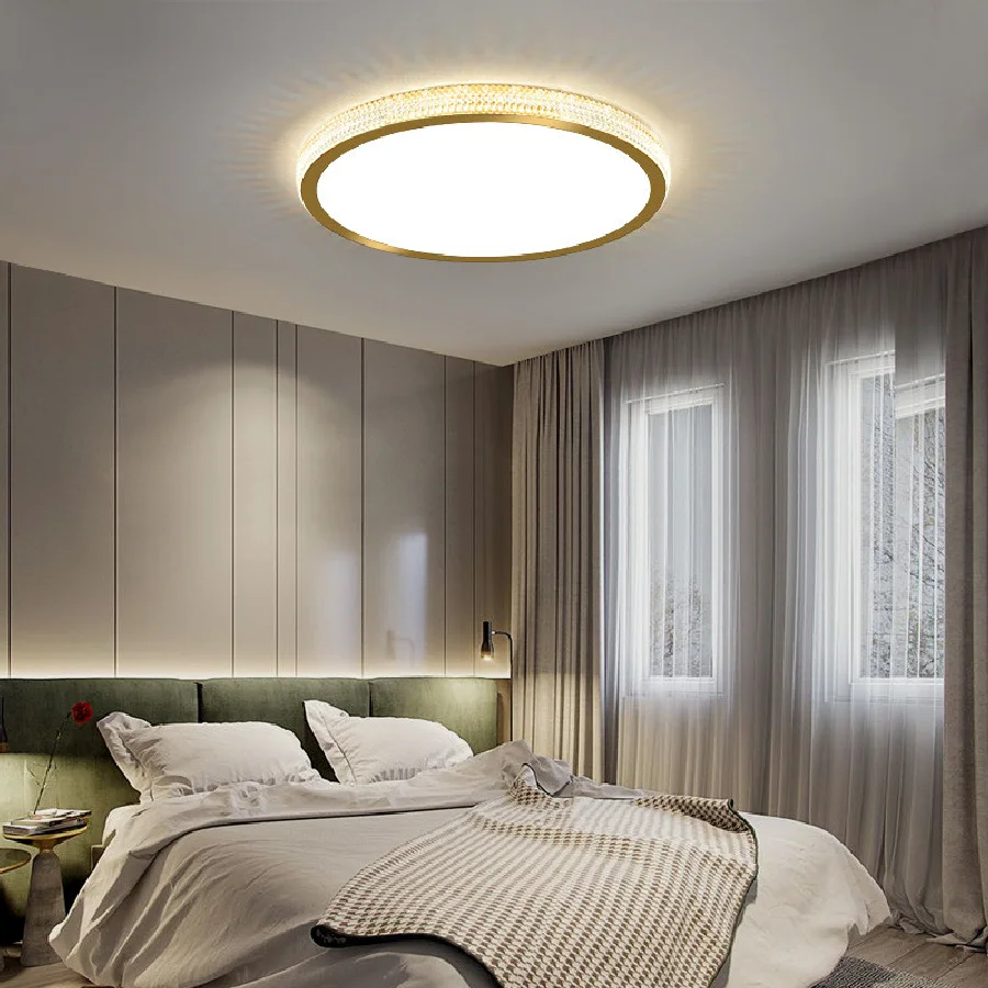 Модерен тавана лампа за спални, скандинавски осветление, плафониери за всекидневната, осветление спални, ярки светлини за спални3