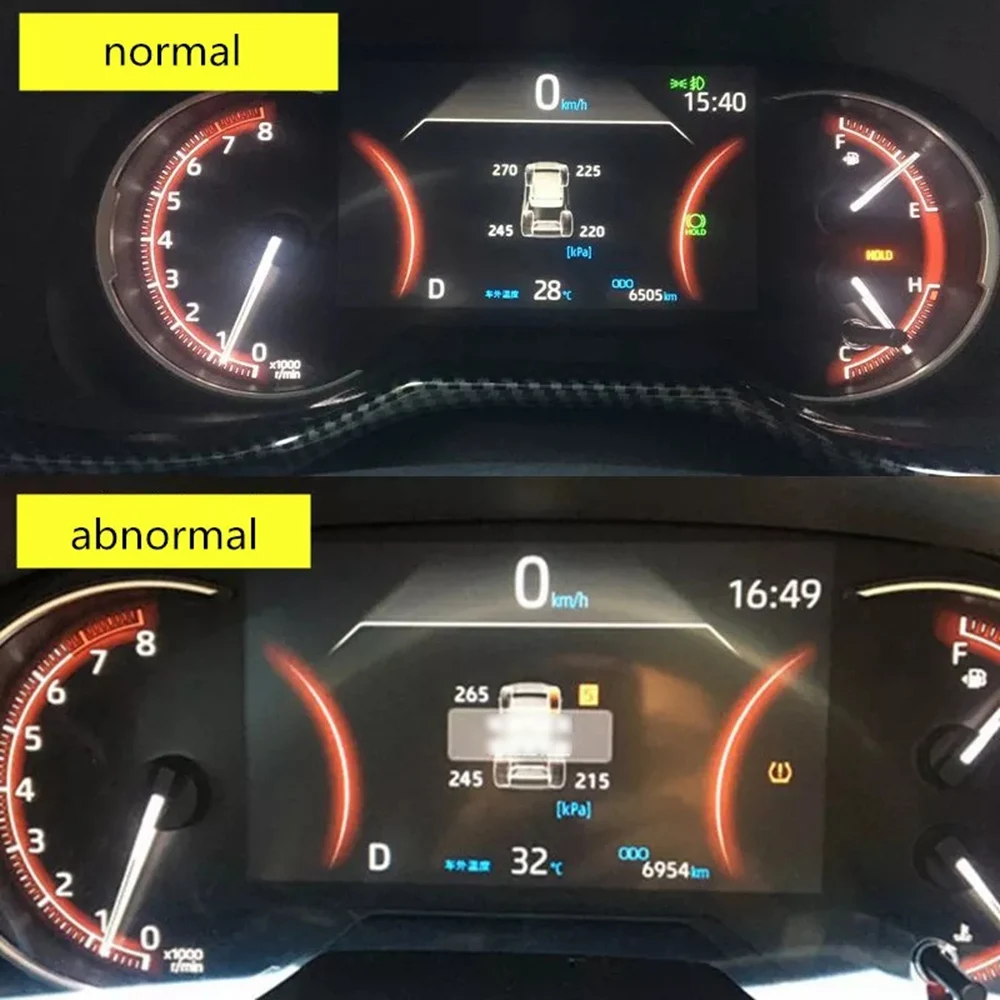 За Toyota Corolla Cross 2020-2022 автомобил TPMS система за индикация на налягането в гумите Монитор за налягането в гумите, алармена4