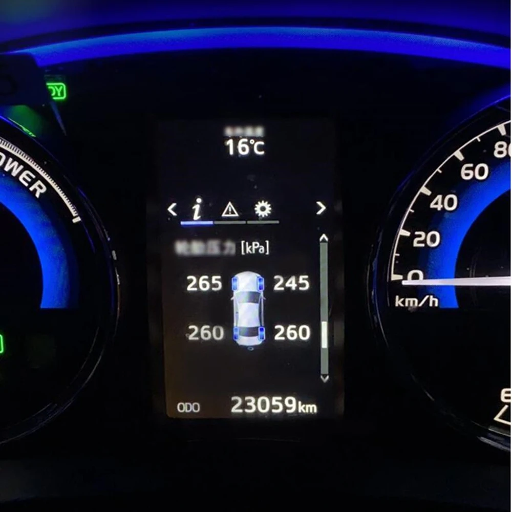 За Toyota Corolla Cross 2020-2022 автомобил TPMS система за индикация на налягането в гумите Монитор за налягането в гумите, алармена5